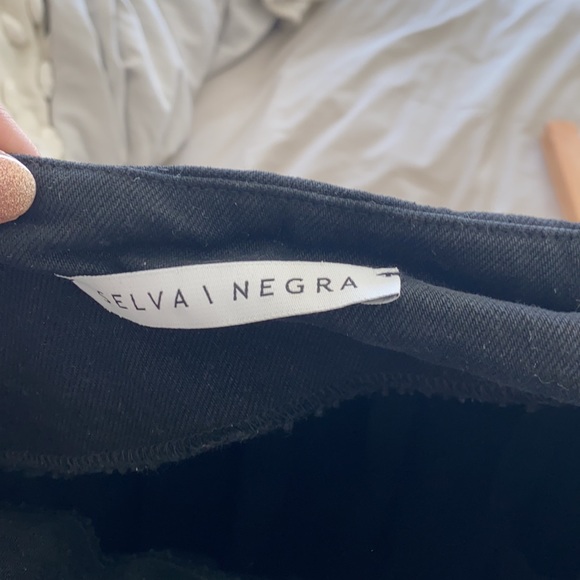 Selva Negra high waisted black skirt with pockets size 4 one of a kind like new - Picture 2 of 7